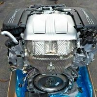 Двигател / Мотоблок W205 C63 AMG 2018 4.0 V8 Bi-Turbo Engine, снимка 5 - Части - 37424817