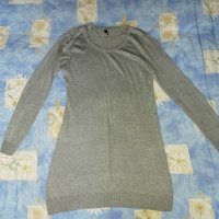 Сив блузон на DIVIDED H&M, снимка 1 - Блузи с дълъг ръкав и пуловери - 38728755