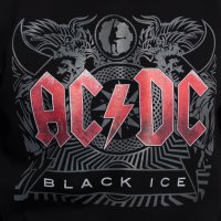 Нов мъжки суичър с дигитален печат AC/DC - Black Ice, снимка 2 - Суичъри - 27636102