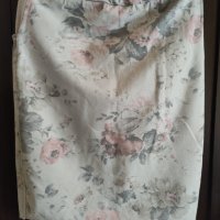 Спортна памучна пола на цветя, снимка 3 - Поли - 40456019