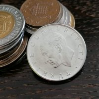Монета - Турция - 1 лира | 1975г., снимка 2 - Нумизматика и бонистика - 30943499