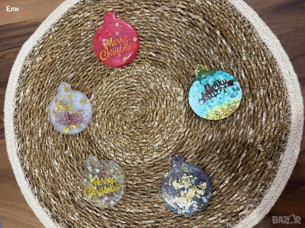 Ръчно изработени коледни украшения, снимка 1