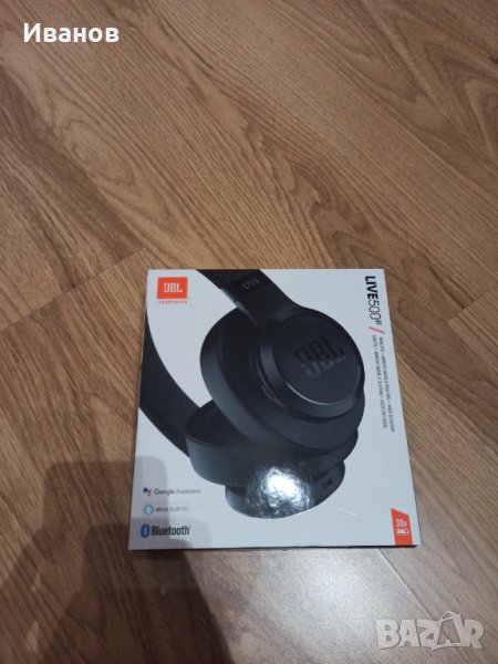 Продавам блутут слушалки JBL Live 500BT черни, снимка 1