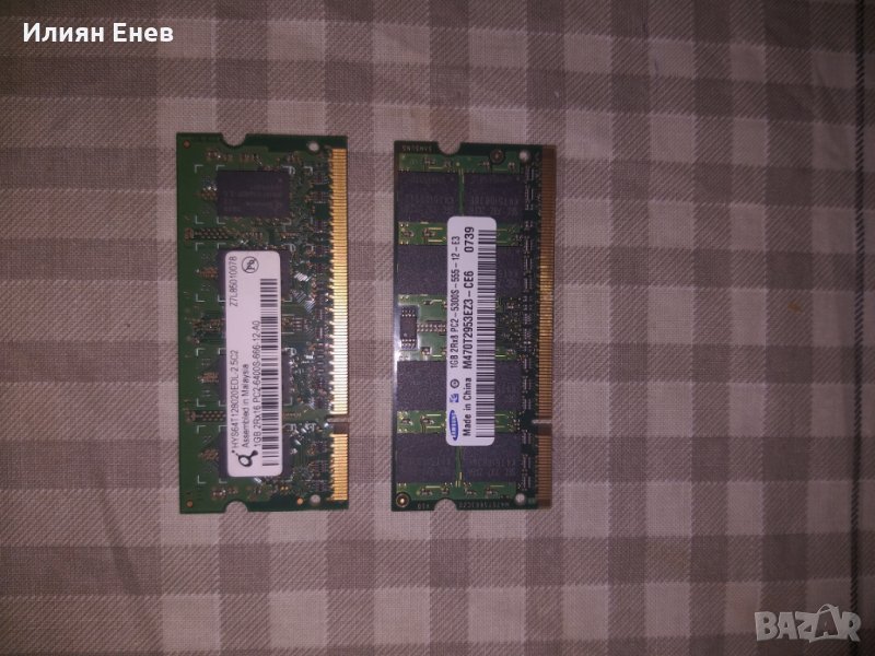 DDR 2 за лаптоп 1 gb, снимка 1