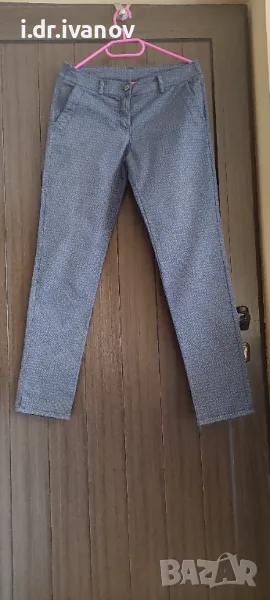 стилен панталон с ромбоиди, снимка 1
