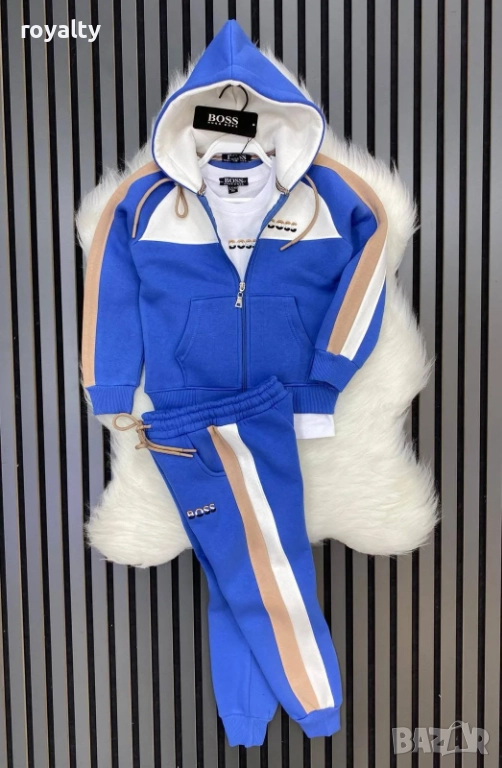 Ватиран екип за момче от 3 части BOSS, снимка 1