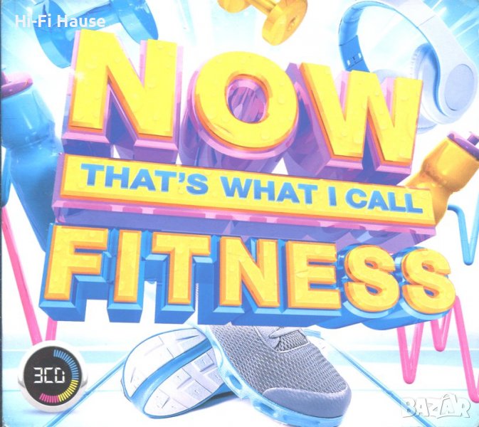 Now-That’s what I Call Music-fitness-3cd, снимка 1