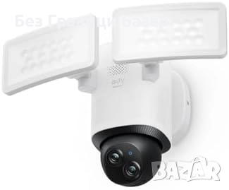 Нова Външна охранителна камера с прожектор 2000 лумена, 3K, панорама 360°, снимка 1