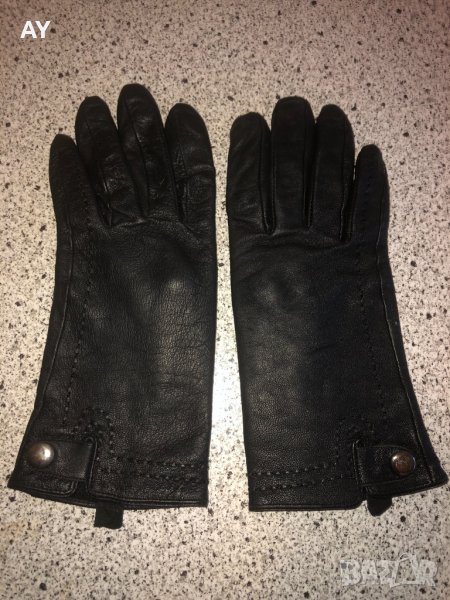 Дамски ръкавици естествена кожа, снимка 1
