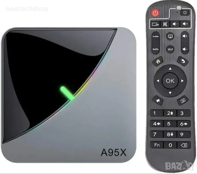 НОВ A95X F3 AIR 4GB/32GB, Amlogic S905X3, снимка 1