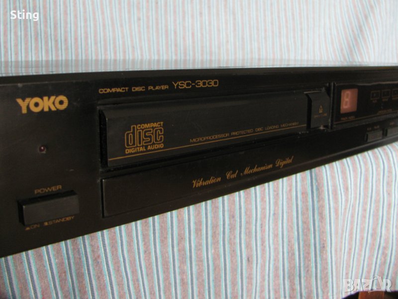 YOKO YSC-3030 CD PLAYER Vintage От 70те, снимка 1