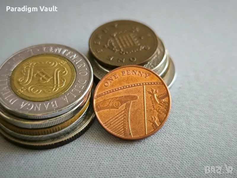 Монета - Великобритания - 1 пени | 2009г., снимка 1