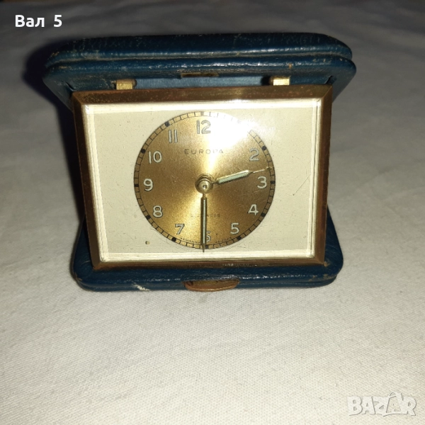 Стар немски туристически будилник Europa , Европа, снимка 1