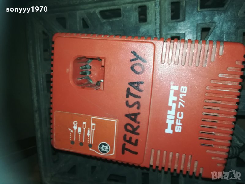 hilti sfc 7/18 7.2-18v/5a ЗАРЯДНО 1901211718, снимка 1