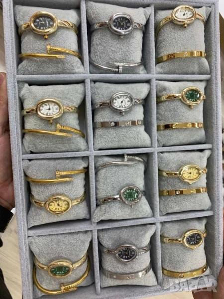 часовник и гривна cartier , снимка 1