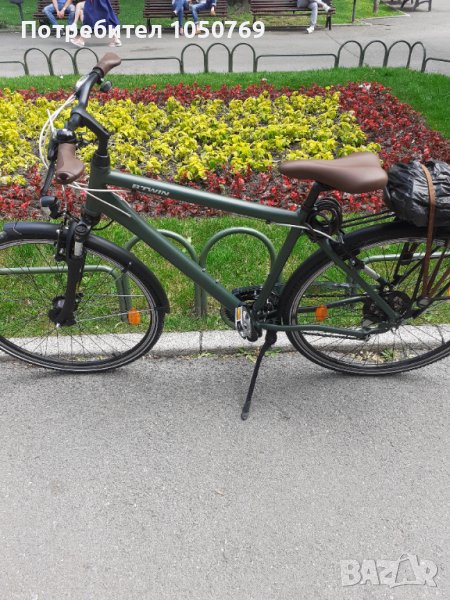 Градски велосипед за дълги разстояния B'TWIN HOPRIDER 500 - 2021 г. , снимка 1