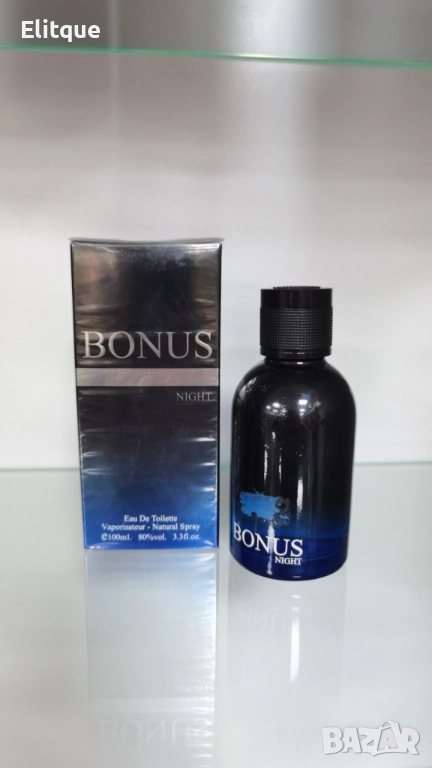 Bonus Night Eau De Toilette for Him 3.4 Fl Oz 100 ML. , снимка 1
