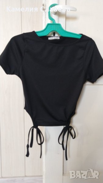 Продавам  къса тениска  с върви., снимка 1