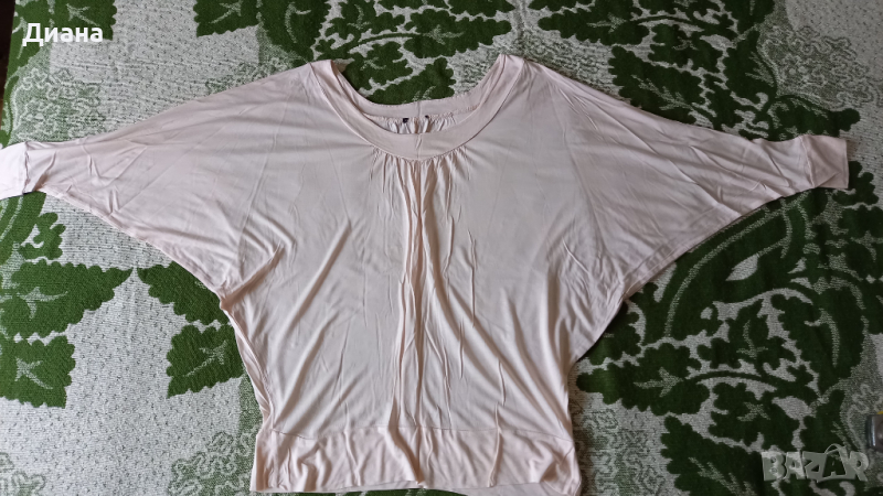 Тънка блузка в розово, снимка 1