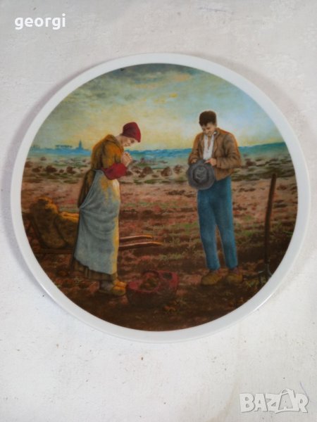 Декоративна порцеланова чиния , снимка 1