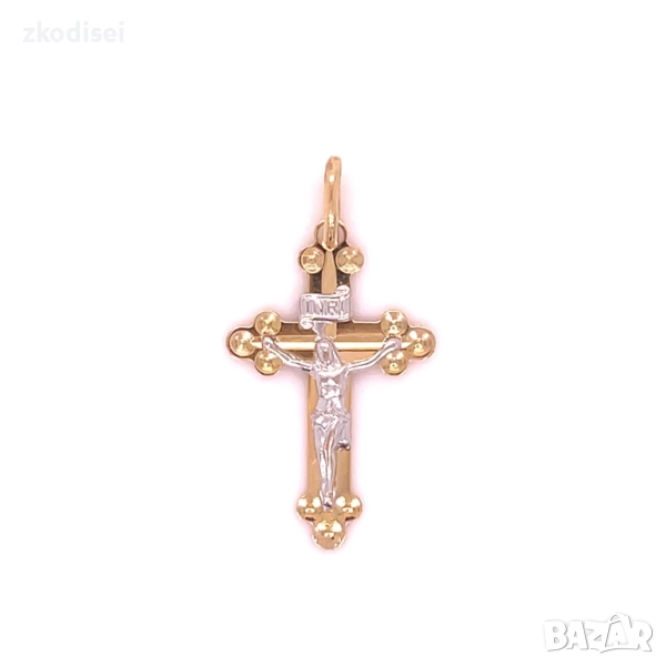 Златен медальон 0,78гр. 14кр. проба:585 модел:34696-2, снимка 1