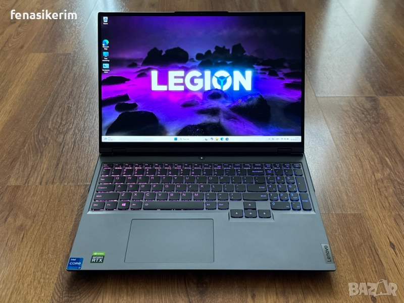 16' 2.5K 165Hz i7-11800H Lenovo Legion 5 Pro 32GB DDR4/1000GB NVMe/Nvidia RTX 3050 4GB/Бат 6ч, снимка 1