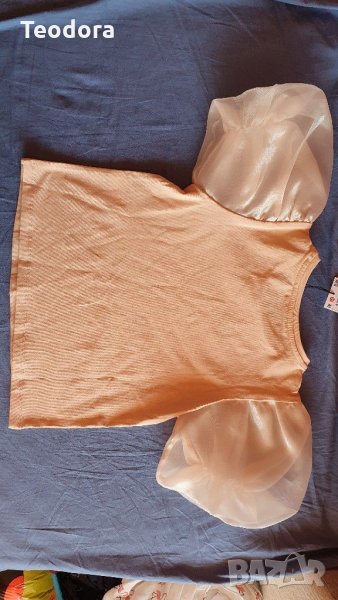 Блуза с буфан ръкави, снимка 1