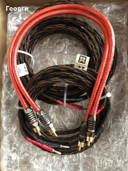 Американски RCA кабел Straight Wire Encore II и Kimber Kable 4 pr, снимка 1