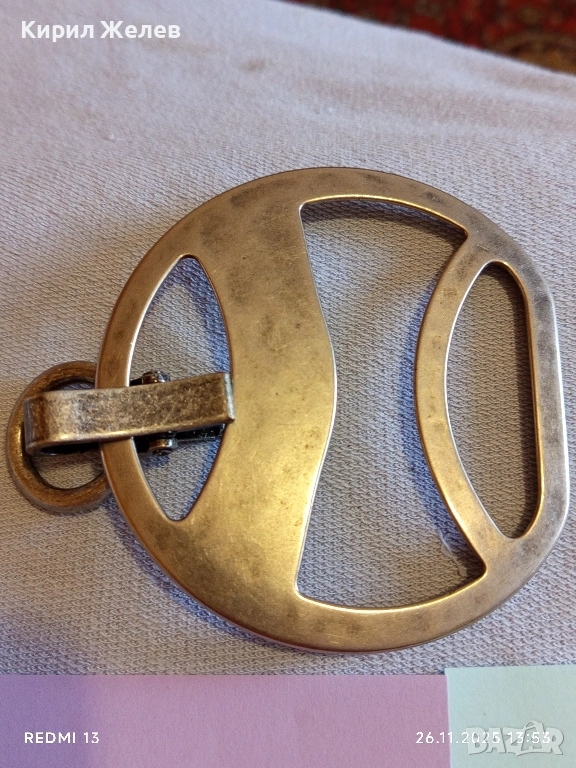 Катарама за колан с конска халка стилен дизайн 52148, снимка 1