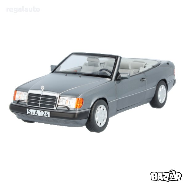 B66040685,Умален модел die-cast Mercedes-Benz 300 CE-24 Cabriolet A 124 (1991-1993),1:18, снимка 1