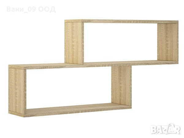 Красива двойна стенна етажерка, снимка 1