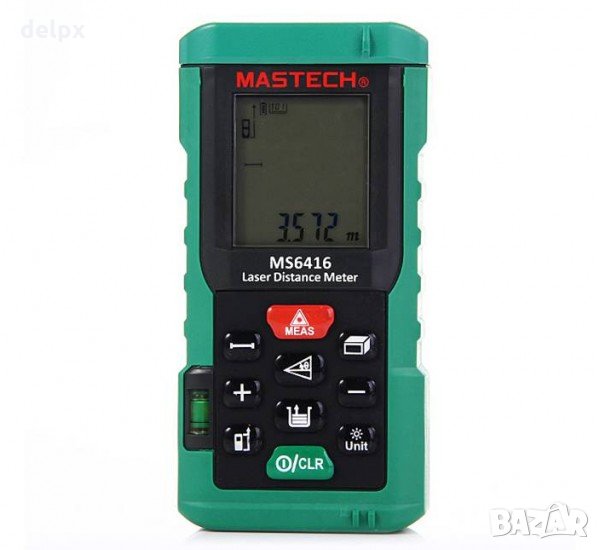 Лазерен дистанциометър MS6416 за измерване на разстояние, площ или обем 60m, снимка 1