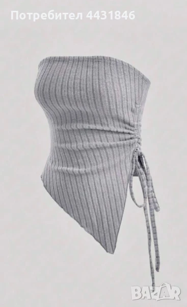 Топ без презрамки, снимка 1