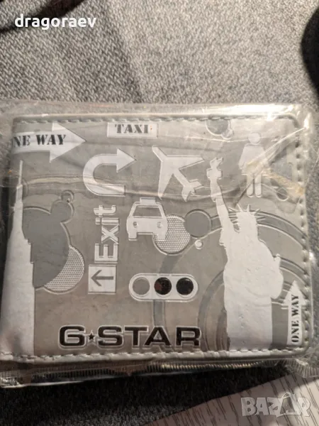 Нов портфейл G-Star Urban Style Grey , снимка 1