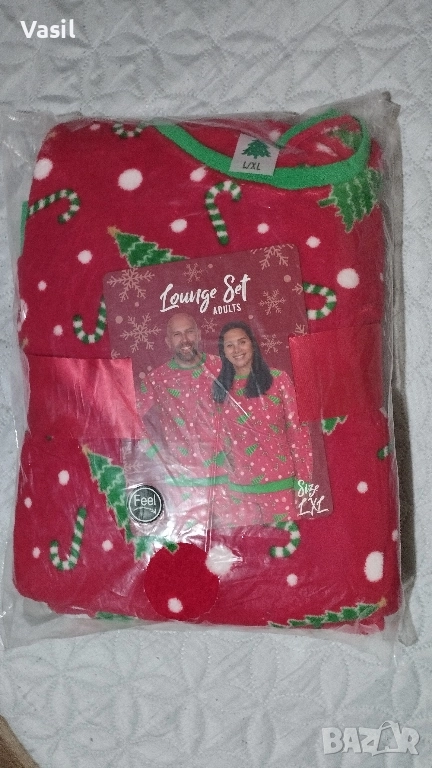 Коледна пижама в две части, снимка 1