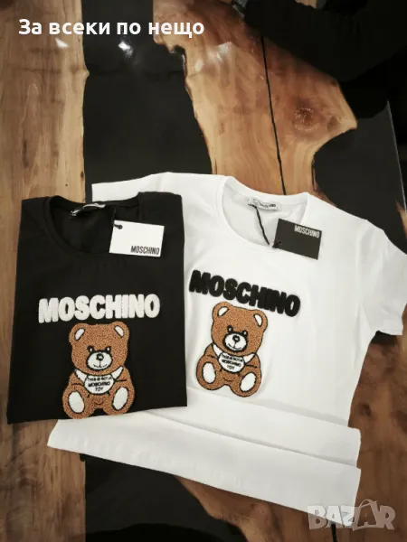Moschino Дамска Тениска👚Дамска Блуза С Къс Ръкав Мошино - 2 Налични Цвята Код A542, снимка 1