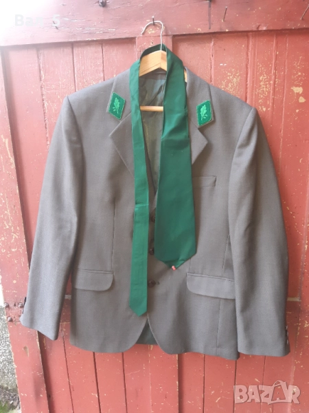 Сако , лесничейска униформа - ЛЕСНИЧЕЙ , ГОРСКИ , НРБ, снимка 1