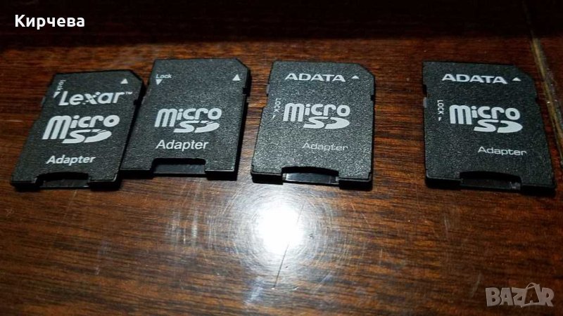 Micro SD адаптери за фотоапарат или лаптоп, снимка 1