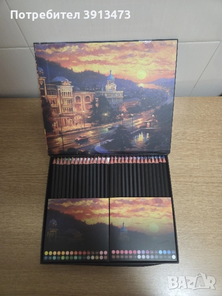 Комплект от 60 цветни молива на марката Craft Sensations, снимка 1