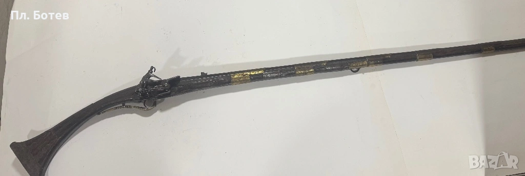 Стара кремъчна пушка Арнаутка, снимка 1