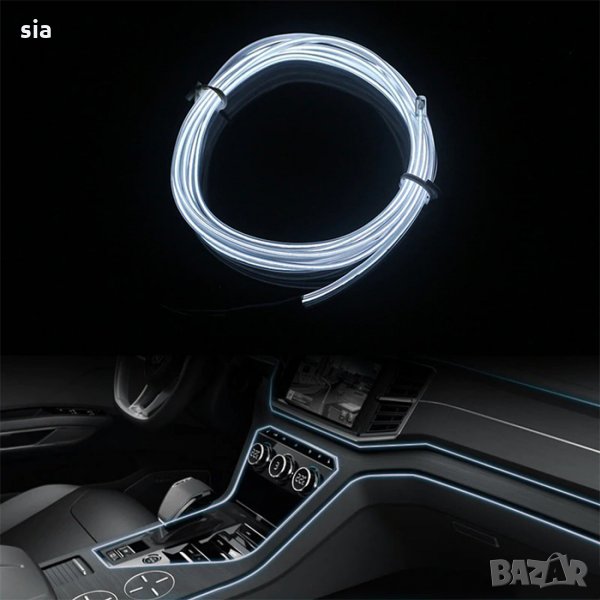 ИНТЕРИОРНА LED ЛЕНТА 1 МЕТЪР - БЯЛА, снимка 1