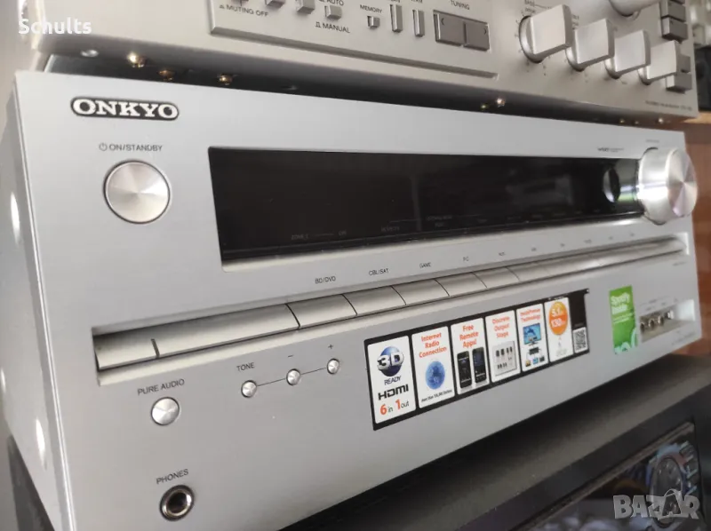 Onkyo tx nr414.  Интернет. HDMI, снимка 1
