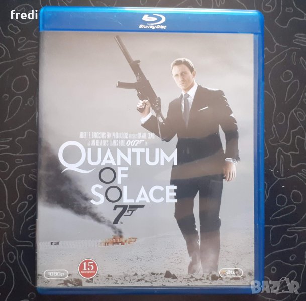 Quantum of Solace (2008) Спектър на утехата(blu-ray disk) без бг субтитри, снимка 1