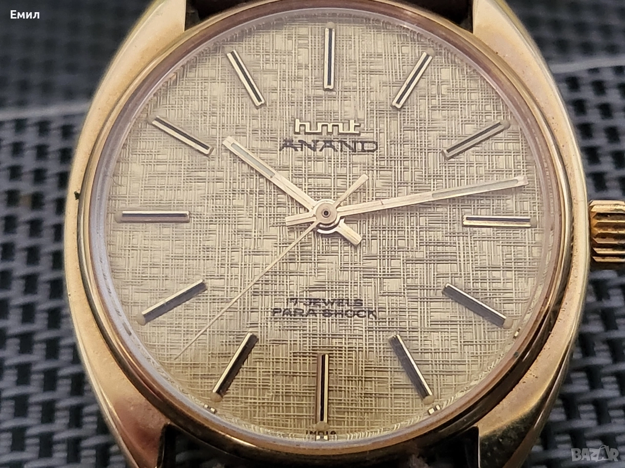 Колекционерски часовник HMT ANAND, снимка 1