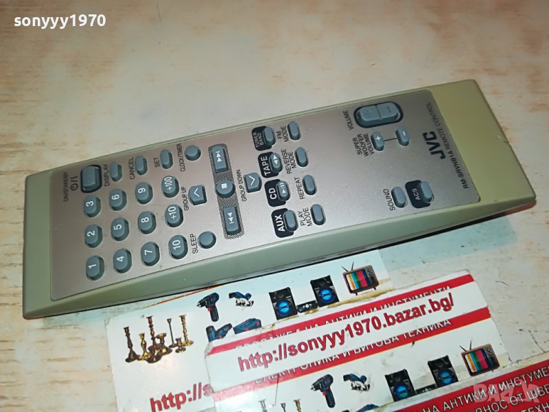 jvc boombox remote control-внос swiss 2101231700, снимка 1