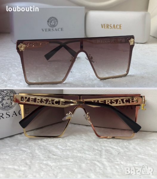 Versace мъжки слънчеви очила маска Дамски слънчеви очила унисекс, снимка 1