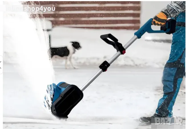 Акумулаторен снегорин,преносим, снимка 1