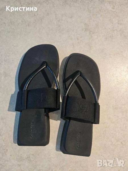 Чисто нови дамски чехли Calvin Klein, снимка 1