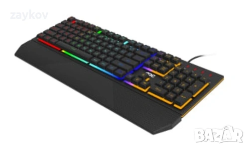 AOC GK200 клавиатура Игри USB Черен, снимка 1