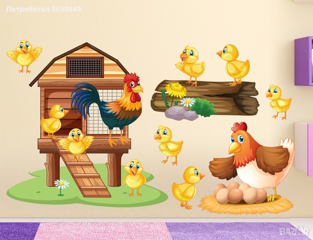 Комплекти стикери за детска стая, снимка 1